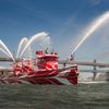 All Aboard The Groovy 'Dazzle Camouflage' Fireboat